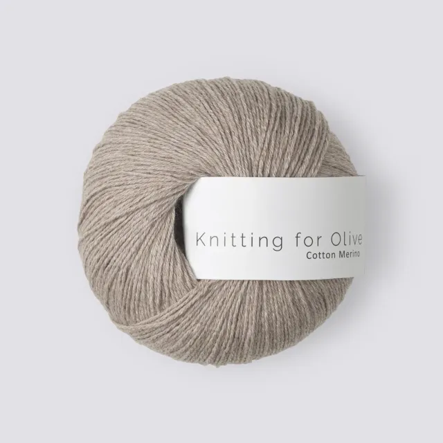 Knitting for Olive Cotton Merino Wolle Linen beige