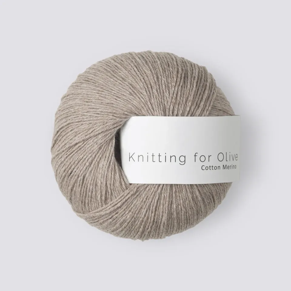 Knitting for Olive Cotton Merino Wolle Linen beige