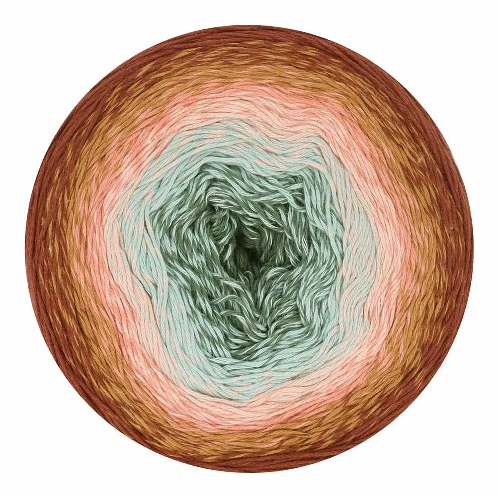 Scheepjes Cotton Whirl Verlaufsgarn 708 Pumpkin Spice 1000m