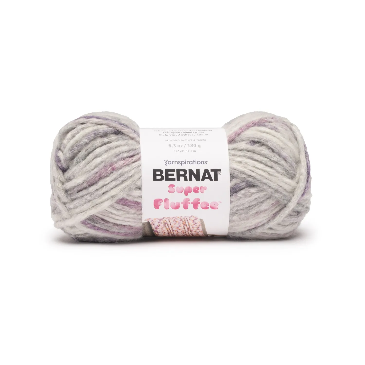 Bernat Super Fluffee Wolle Greenery 180g Flausch