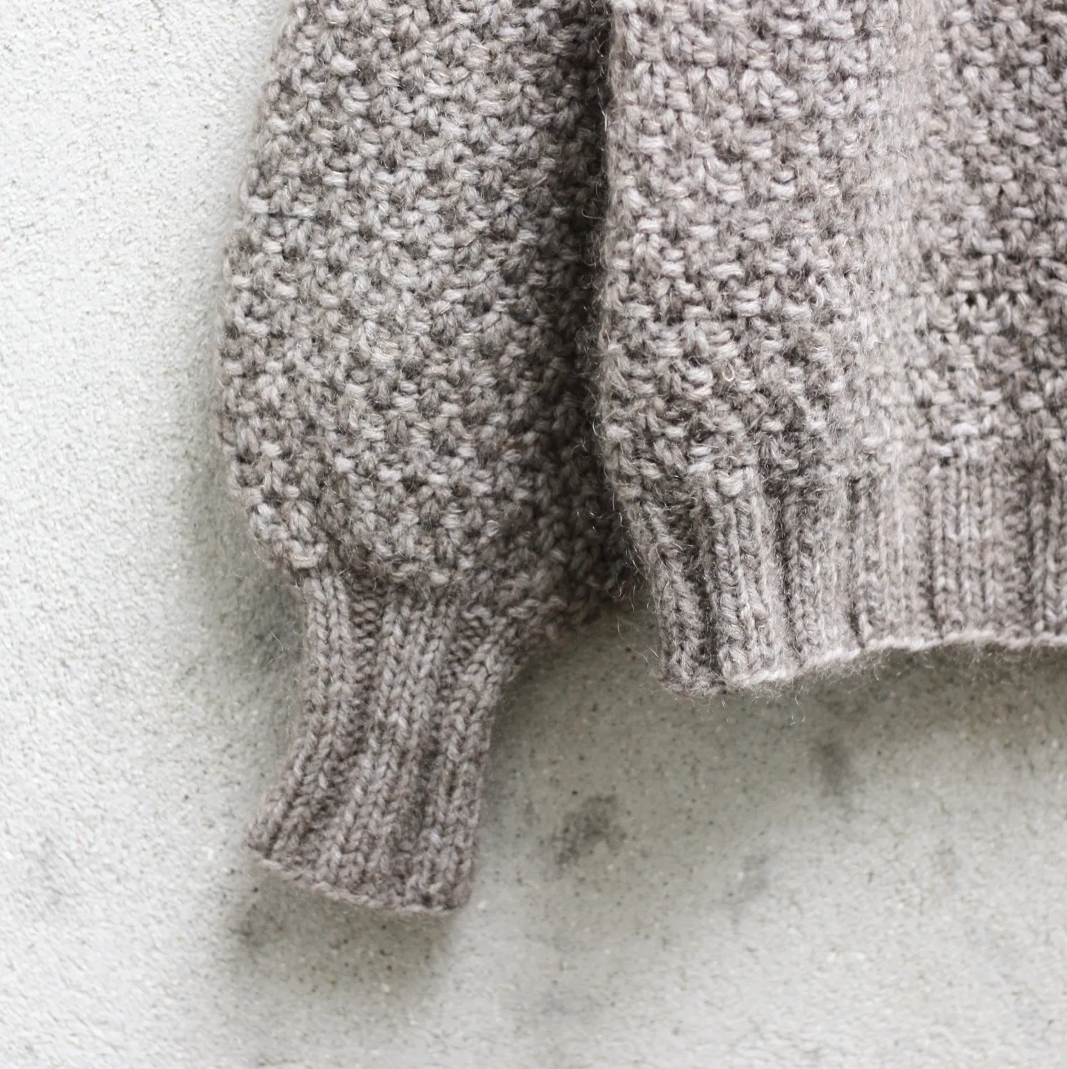 Knitting for Olive Truffle Sweater Strickanleitung deutsch