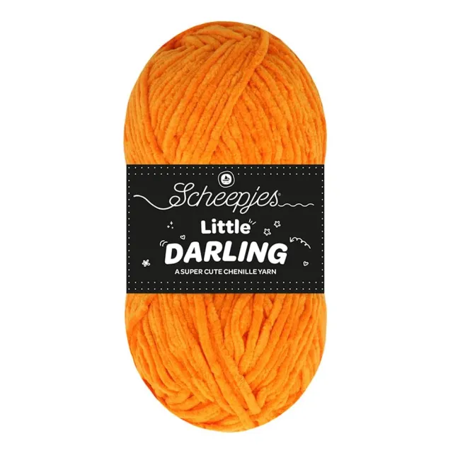 Scheepjes Little Darling Garn 50g 403 Kürbis orange