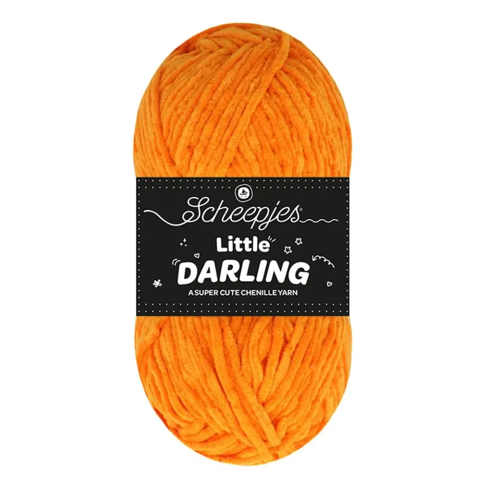 Scheepjes Little Darling Garn 50g 403 Kürbis orange