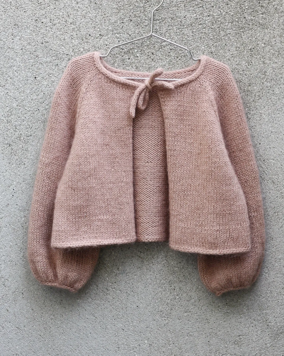 Knitting for Olive Audrey Cardigan Anleitung 1-8 Jahre I-Cord