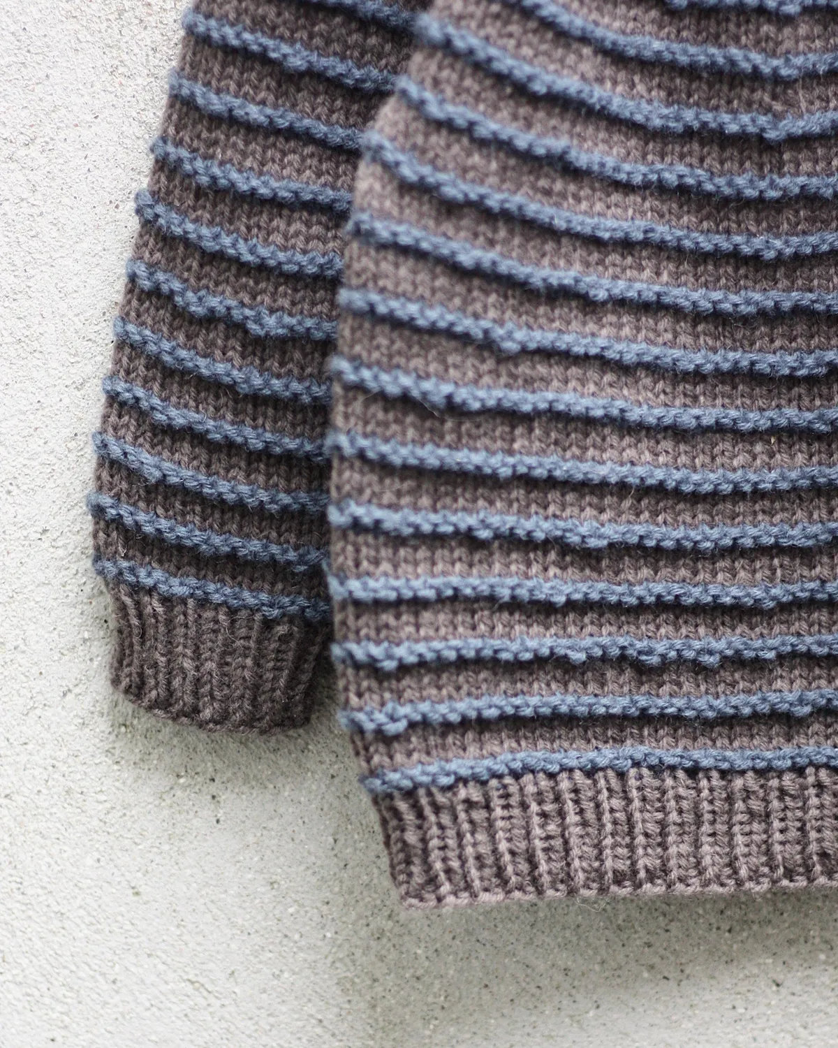 Knitting for Olive Rail Sweater Strickanleitung deutsch Kinder