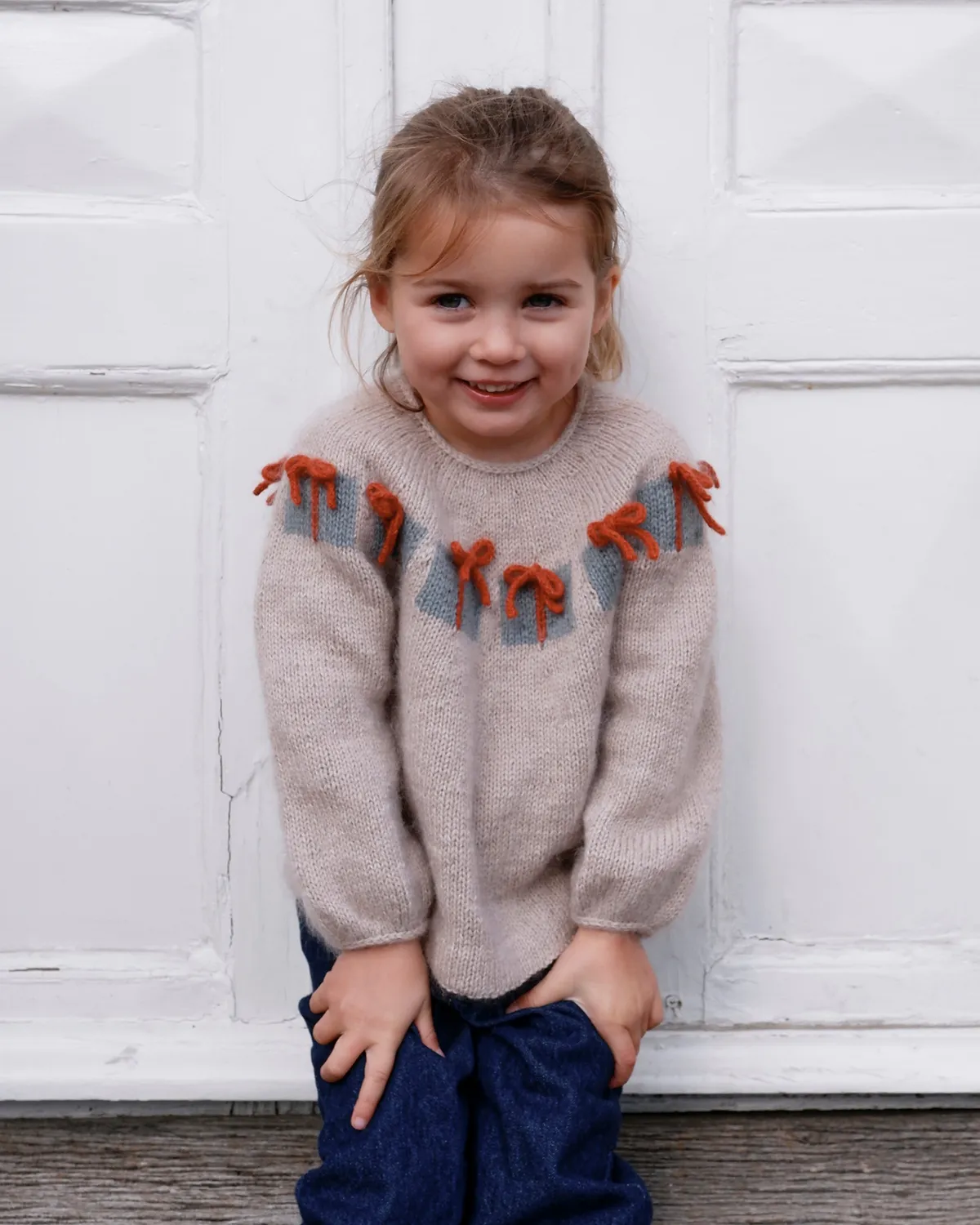 Knitting for Olive Christmas Morning Tunic Strickanleitung 1-12 Jahre