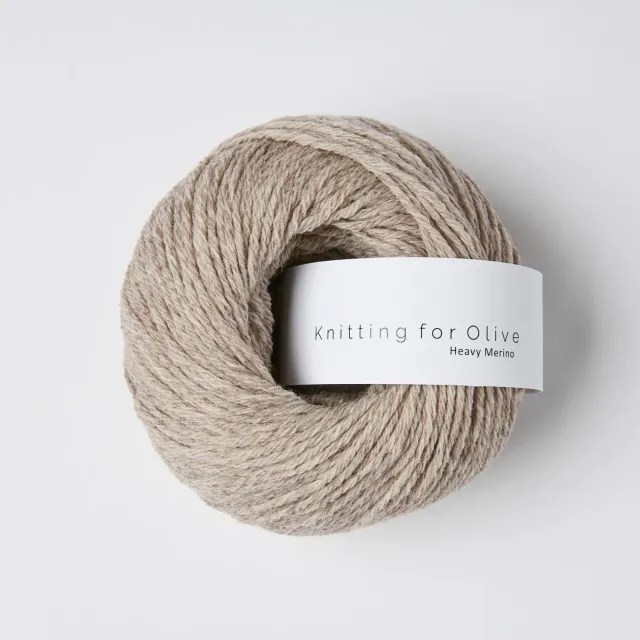 Knitting for Olive Heavy Merino Wolle Oatmeal meliert