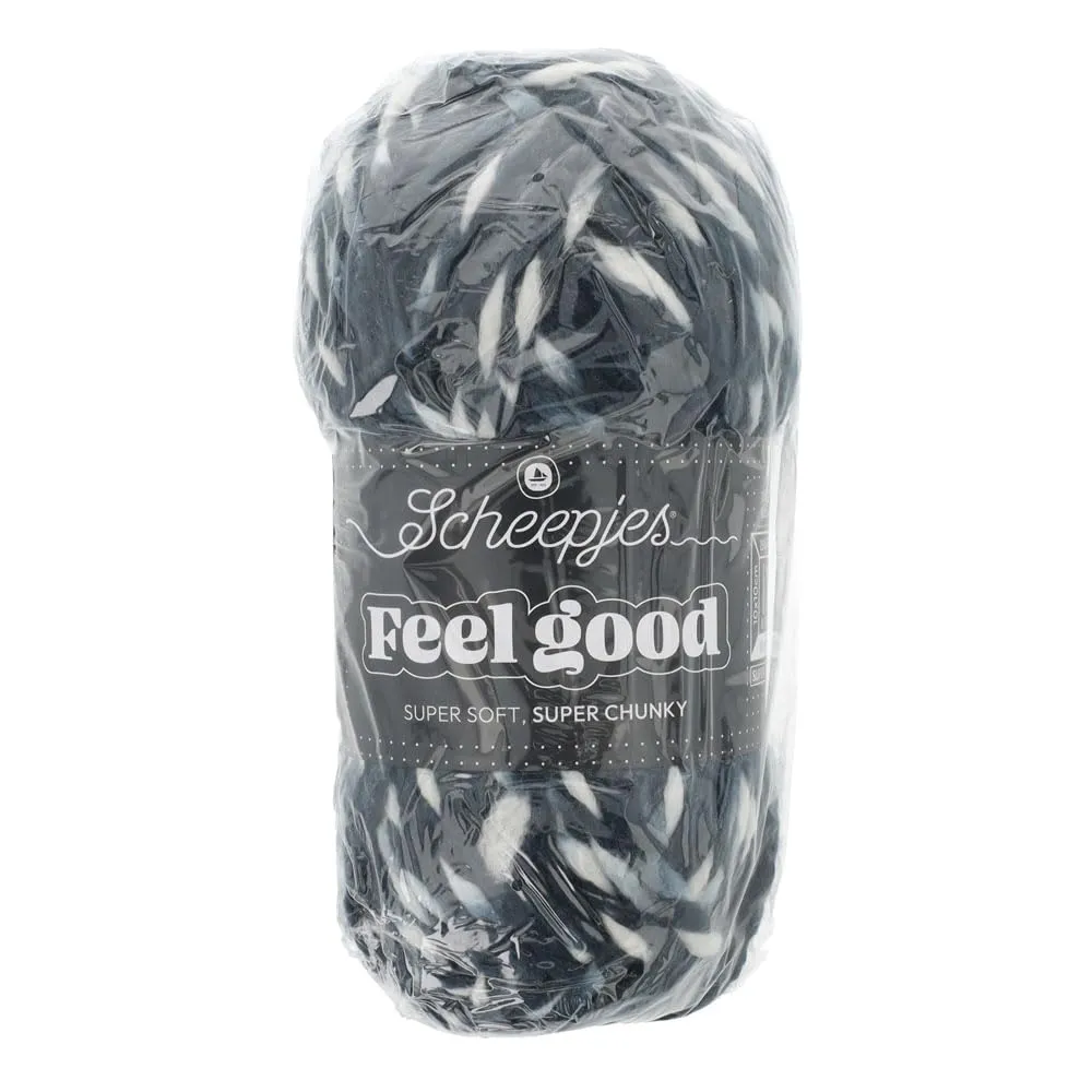 Scheepjes Feel Good 704 Cloud Nine Garn 150g Blaugrau