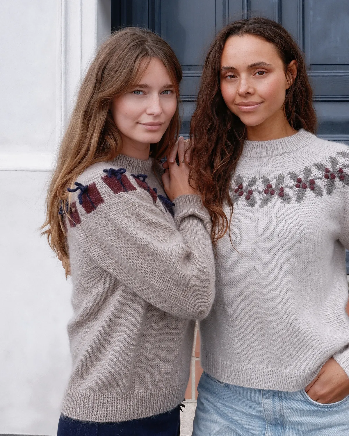 Knitting for Olive Christmas Morning Sweater Anleitung Deutsch