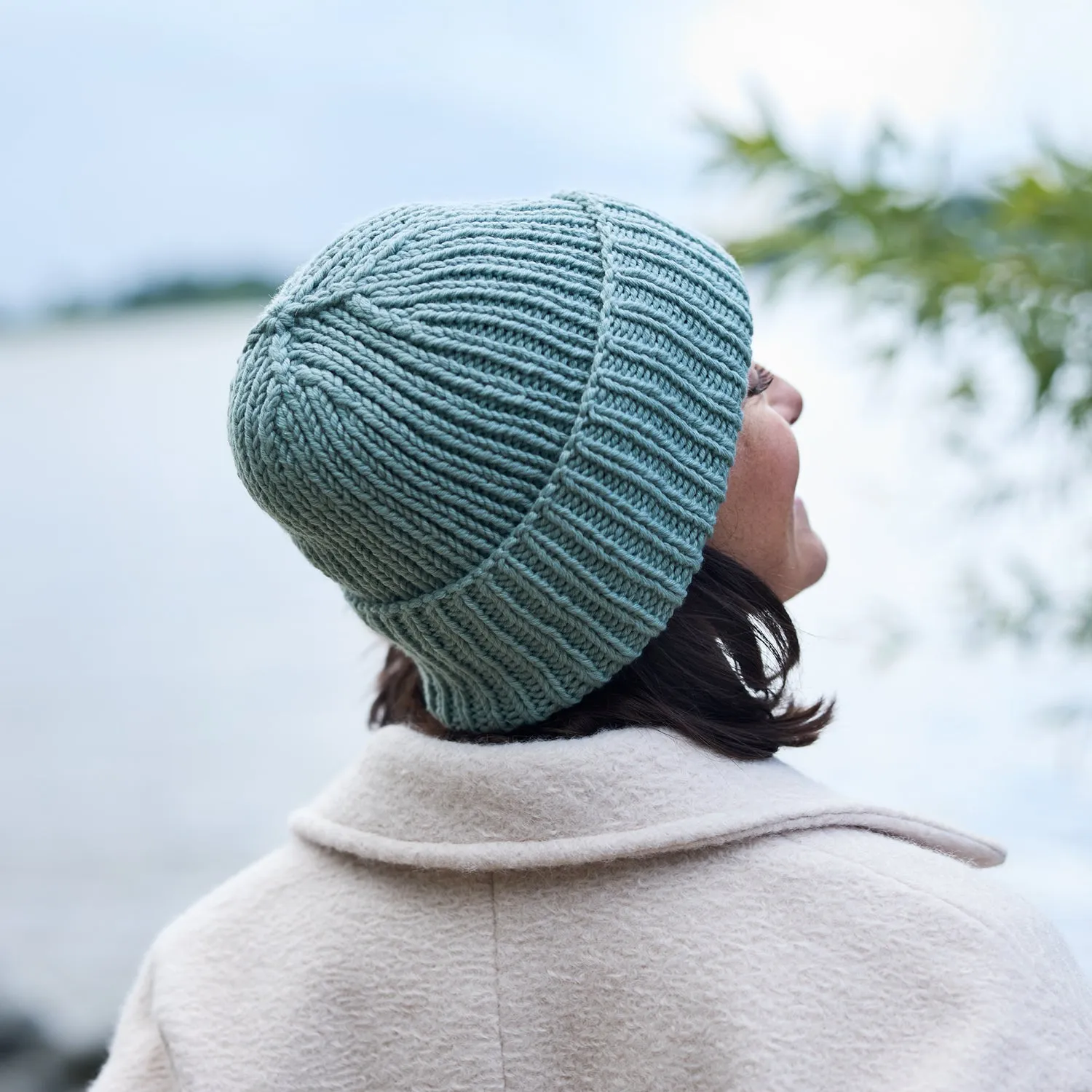 Rosy Green Wool Child's Question Strickanleitung Mütze PDF