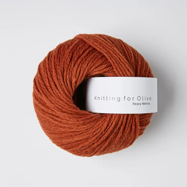 Knitting for Olive Heavy Merino Wolle Rust 100% Merino