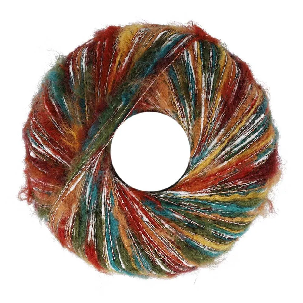Scheepjes Trailway 008 Autumn Leaves Garn 50g Rot Braun
