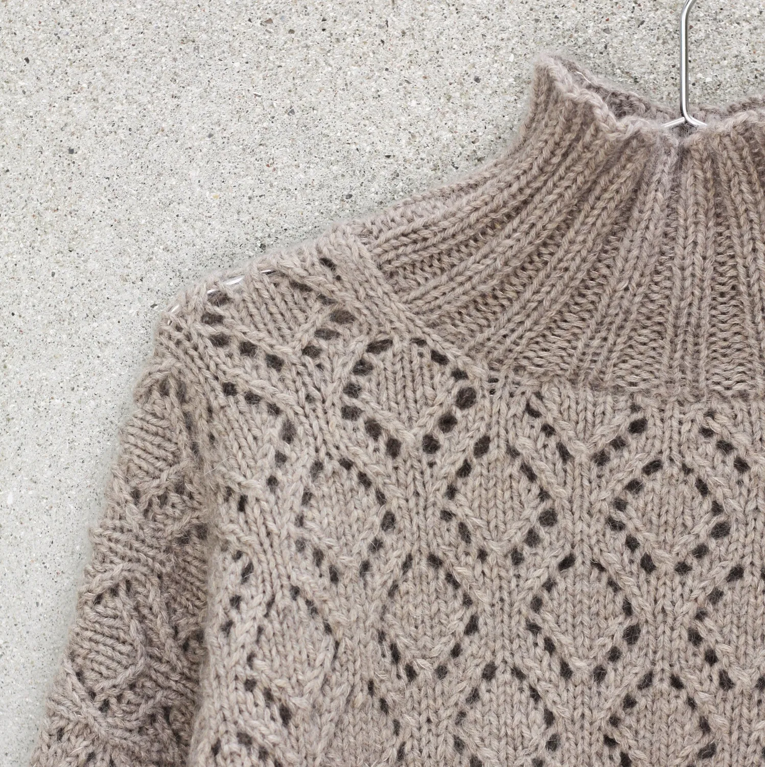 Knitting for Olive Nature Lace Sweater Strickanleitung Lace