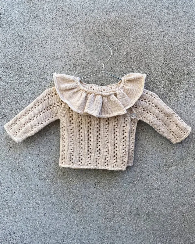 Knitting for Olive Rhubarb Wrap Strickanleitung Deutsch Baby