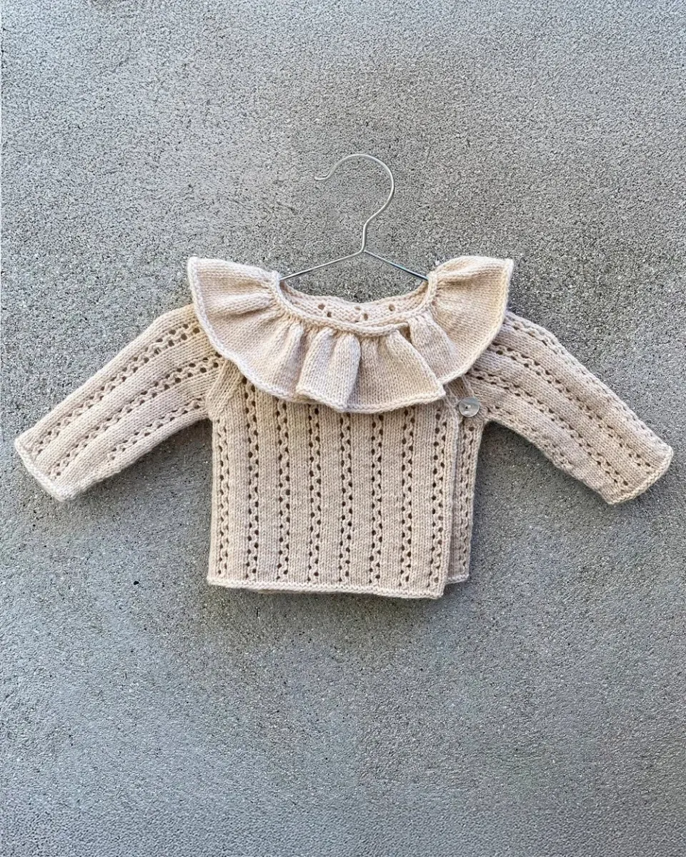 Knitting for Olive Rhubarb Wrap Strickanleitung Deutsch Baby