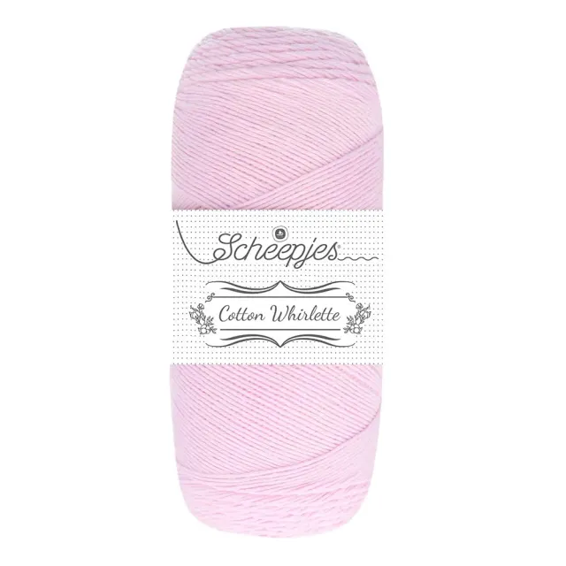 Scheepjes Cotton Whirlette 814 Bobbel Cotton Candy Rosa 100g