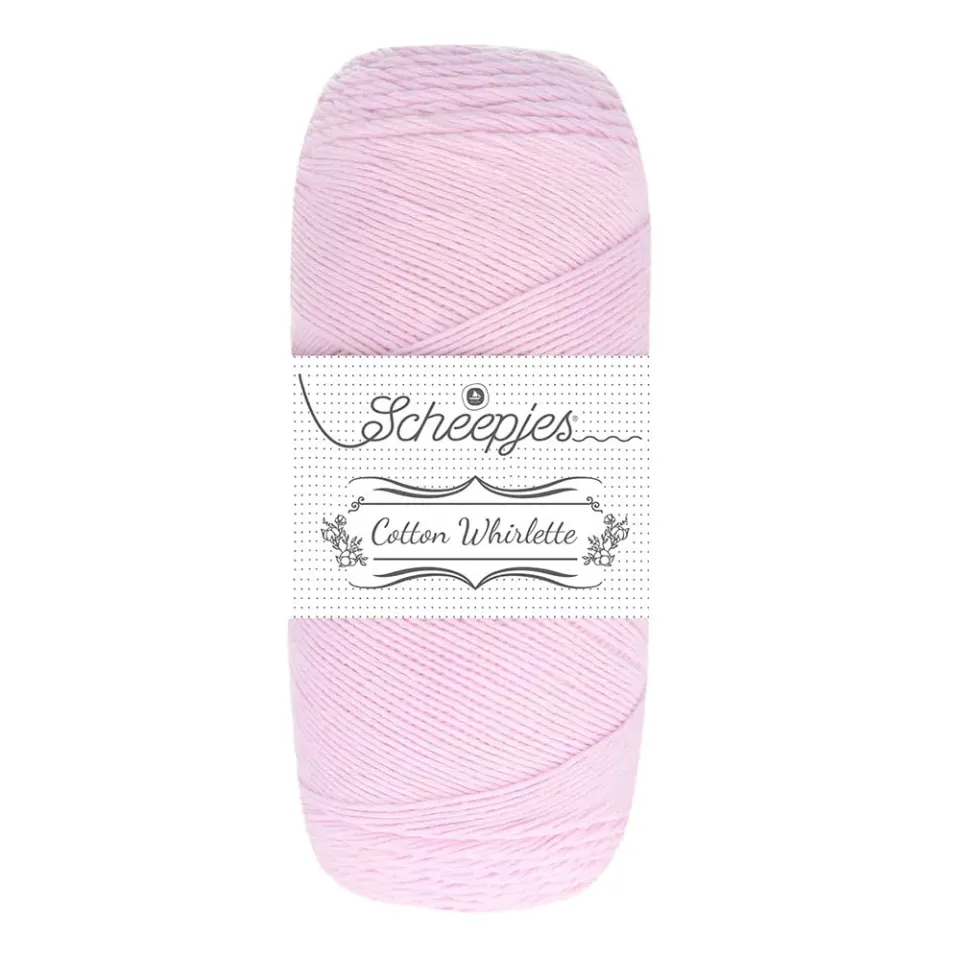 Scheepjes Cotton Whirlette 814 Bobbel Cotton Candy Rosa 100g