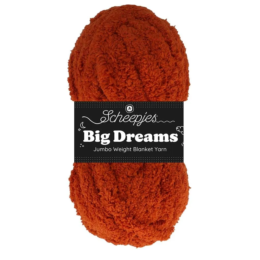 Scheepjes Big Dreams 506 Garn Gelb Braun 200g Inspiration