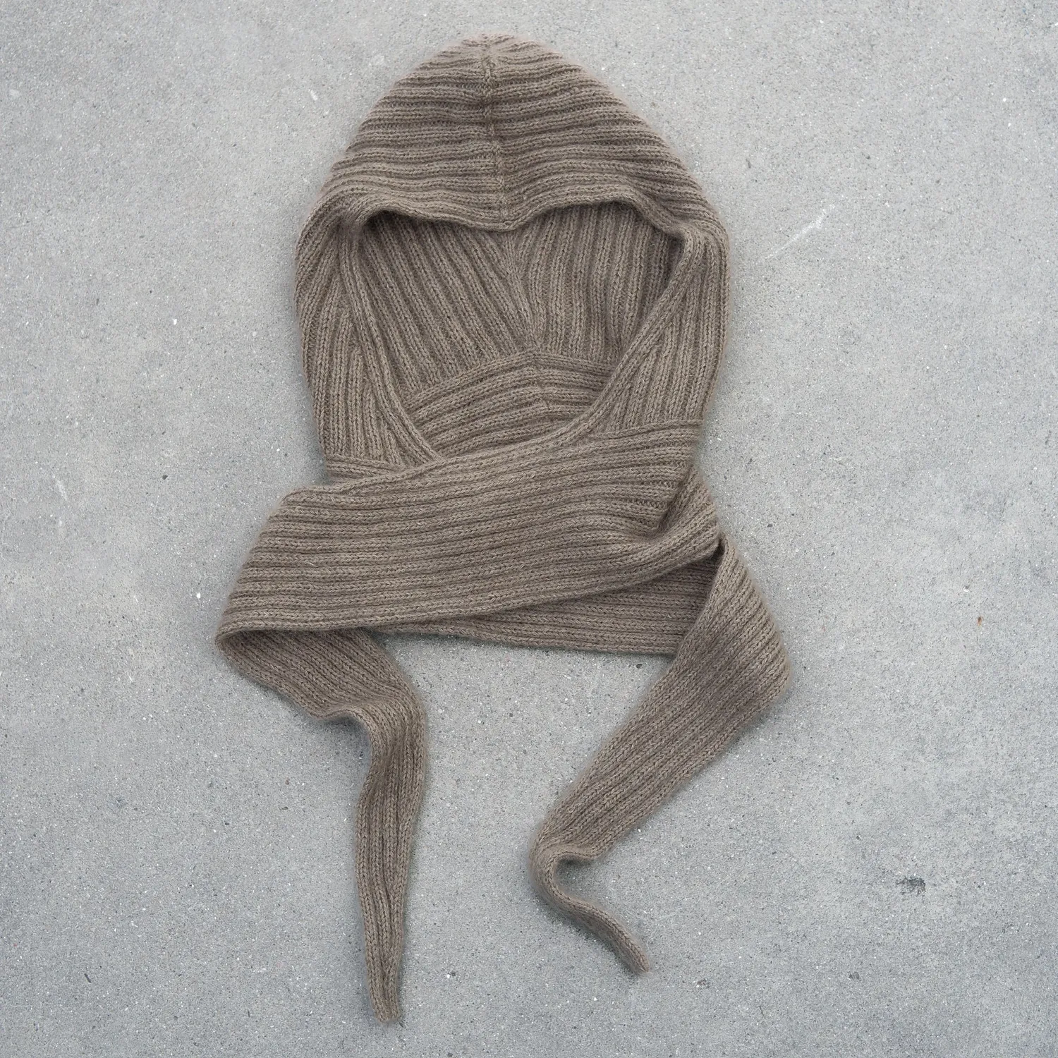 Knitting for Olive Alex Hood Strickanleitung Deutsch Kapuzenschal