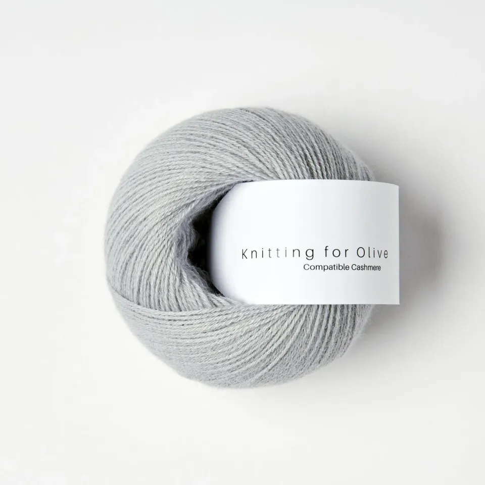 Knitting for Olive Compatible Cashmere Soft Blue Kaschmirwolle 100% Kaschmir