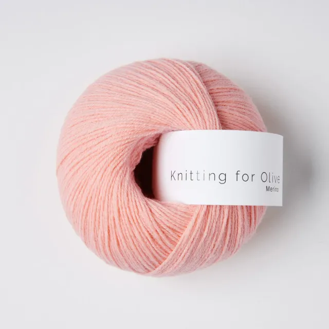 Knitting for Olive Merino Wolle Poppy Rose 50g warmrosa
