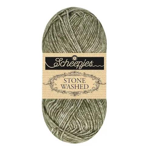 Scheepjes Stone Washed Wolle 50g 851 Chloritgrün