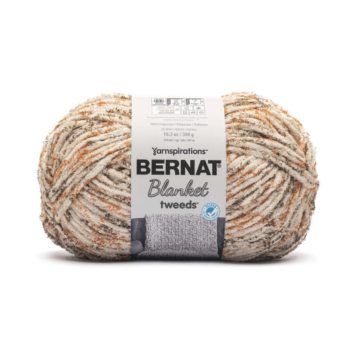 Bernat Blanket Tweeds Chenillegarn 300g Super Bulky