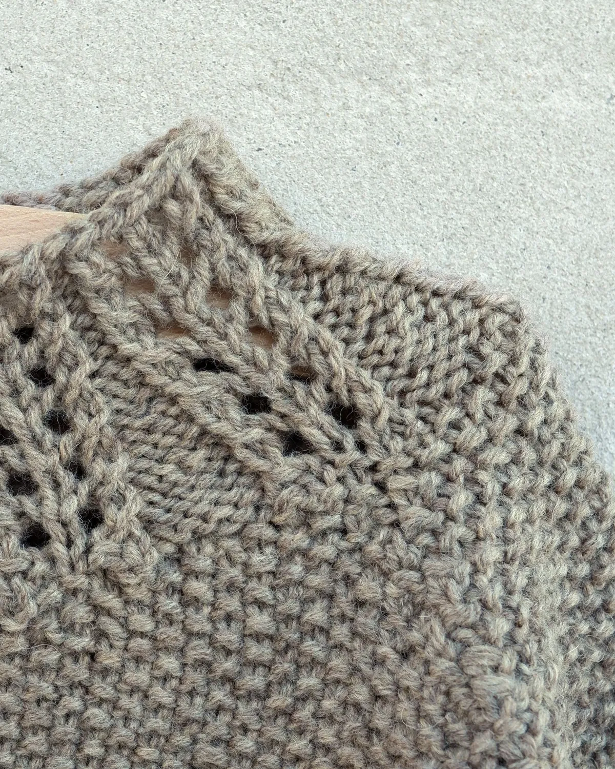 Knitting for Olive Nuuk Sweater Strickanleitung Pullover deutsch