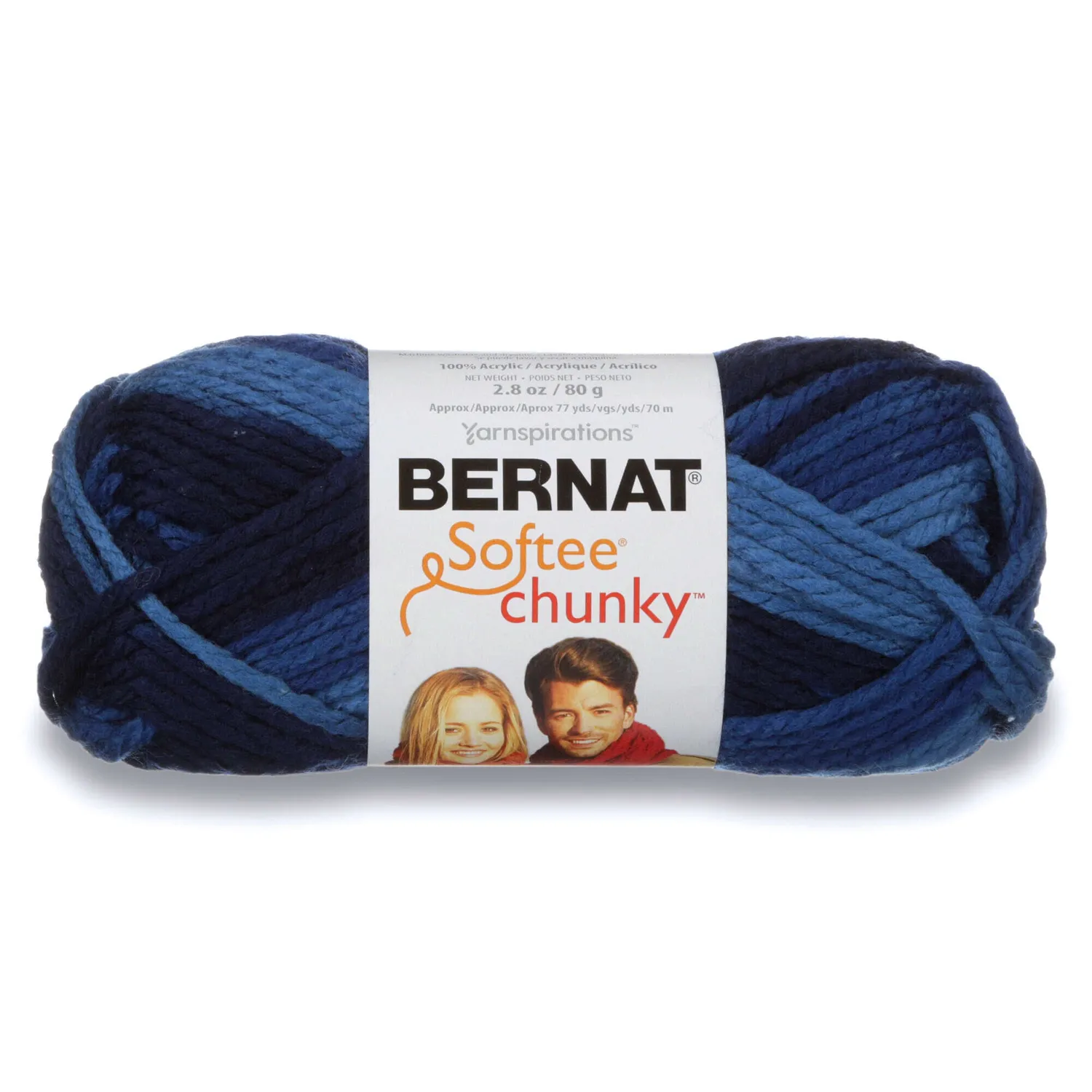 Bernat Softee Chunky Ombres Wolle School Yard