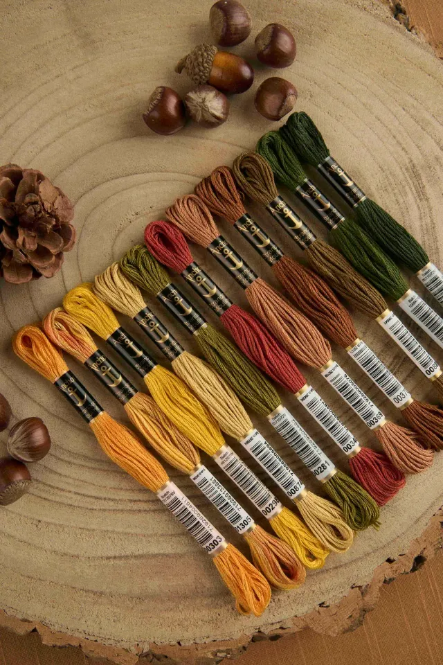 Anchor September Palette Stickgarn Set 11 Farben Herbst
