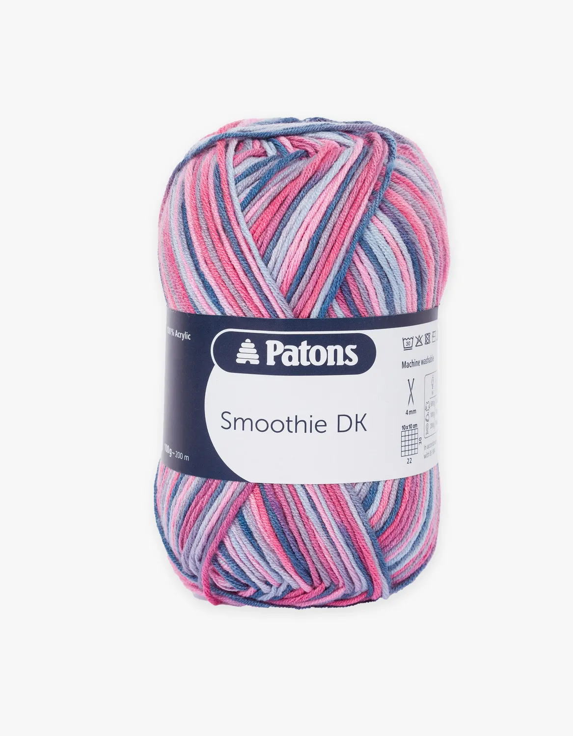 Patons Smoothie DK Wolle 100g 200m Multicolor Acryl