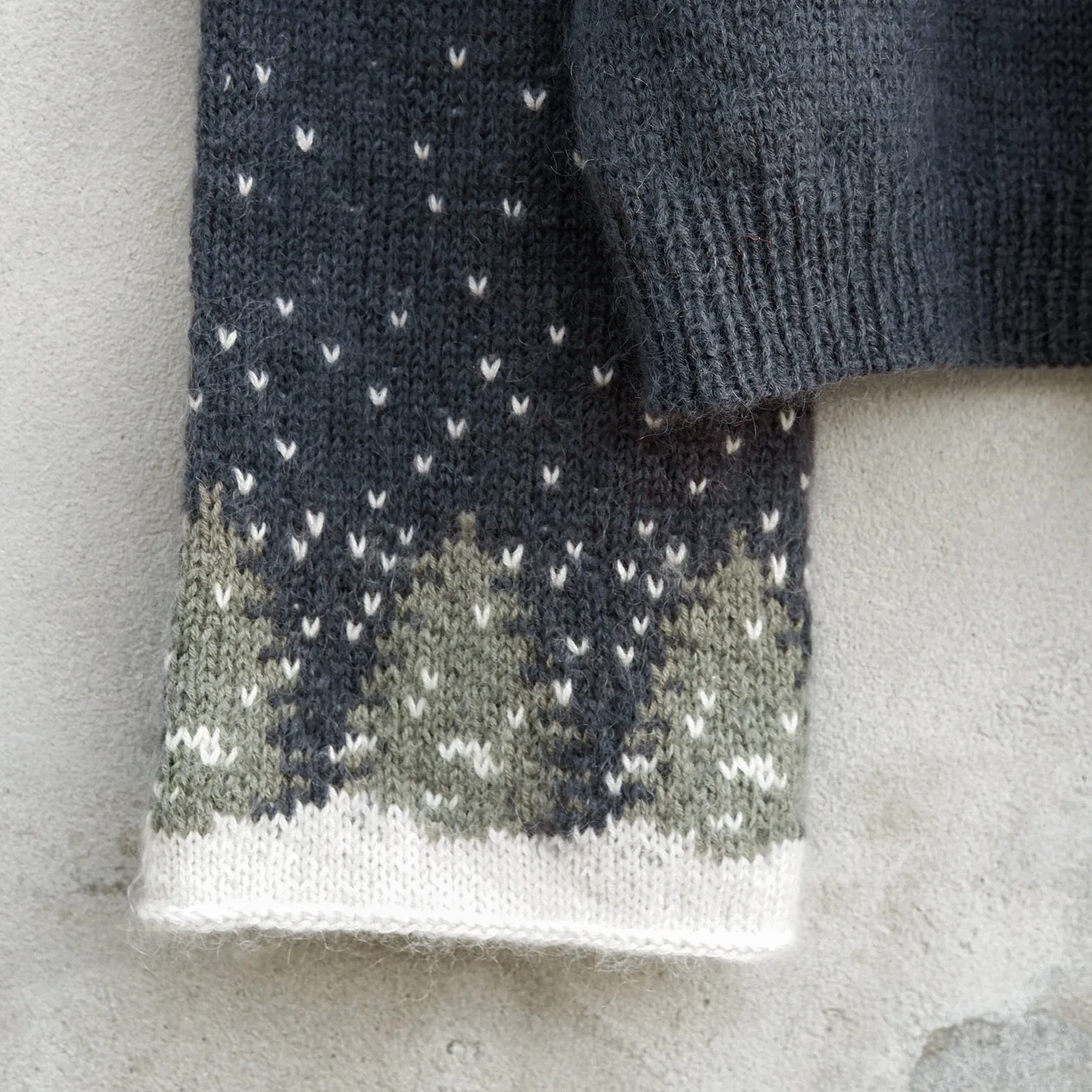 Knitting for Olive Snow Sweater Strickanleitung Erwachsene XS-5XL