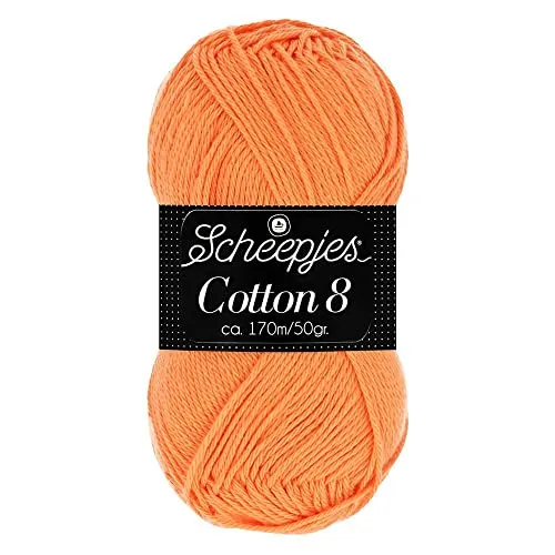 Scheepjes Cotton 8 639 Häkelgarn 50g reine Baumwolle