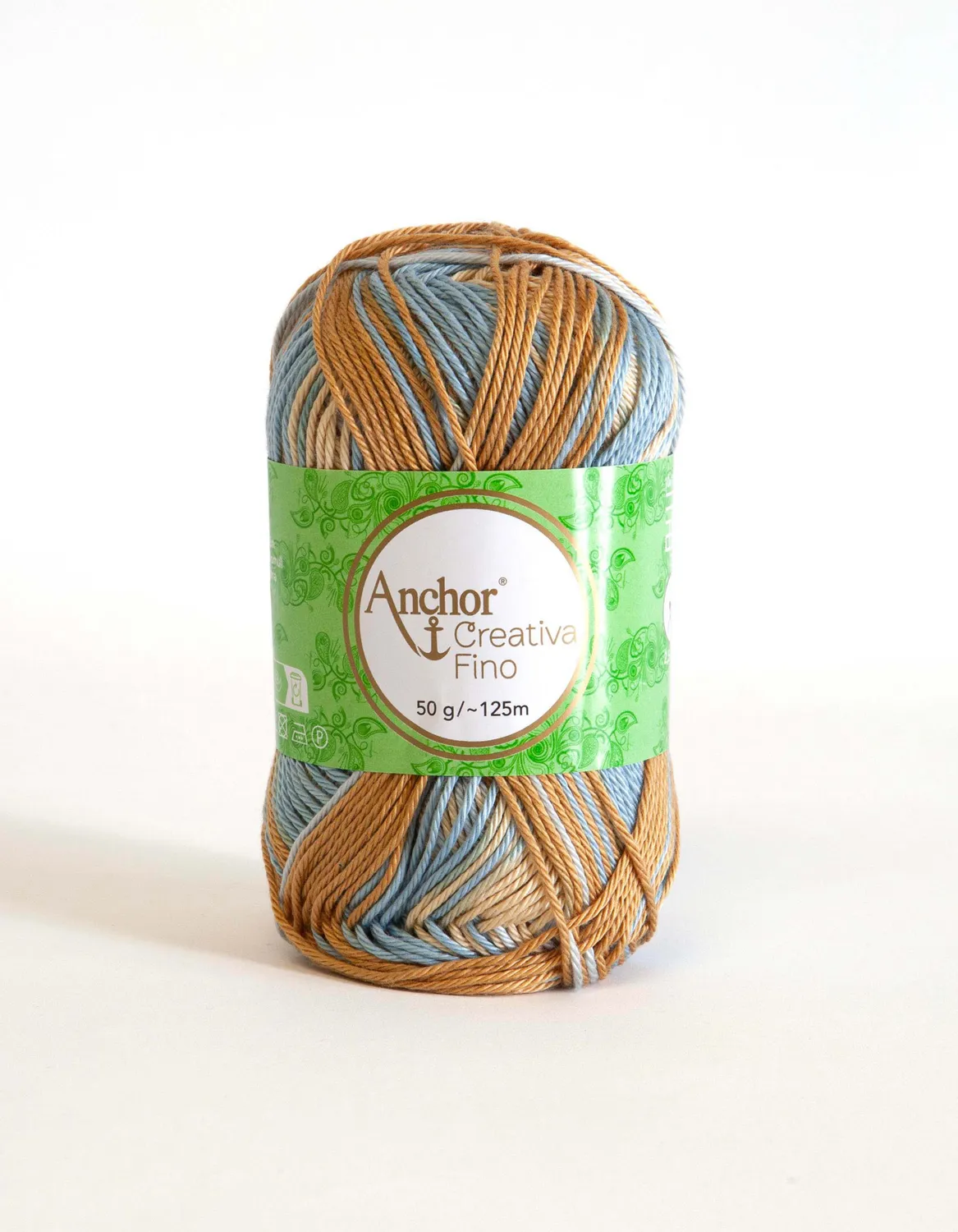Anchor Creativa Fino Häkelgarn Multicolor Baumwolle 4-fädig