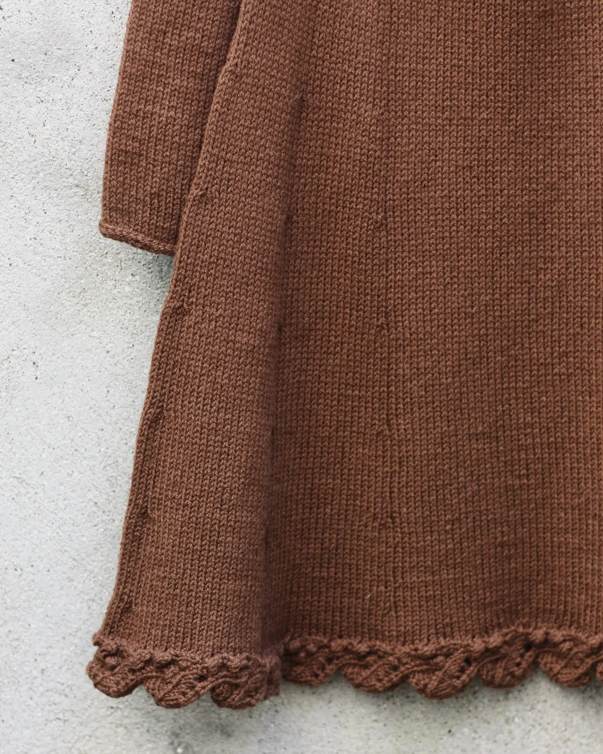 Knitting for Olive Gooseberry Dress Anleitung deutsch A-Linie