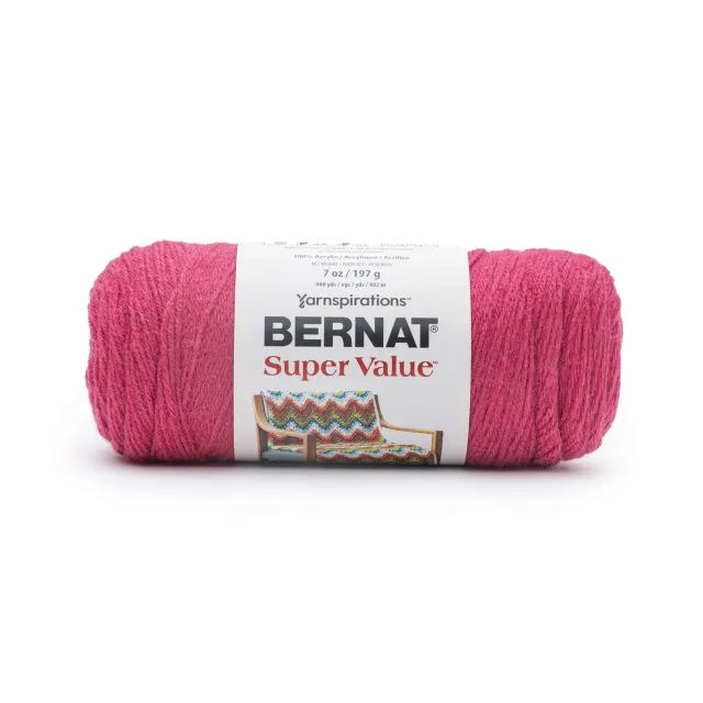 Bernat Super Value Acrylgarn einfarbig günstige Allround-Wolle