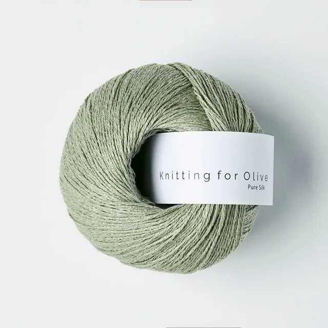 Knitting for Olive Pure Silk Seidengarn Dusty Artichoke salbei