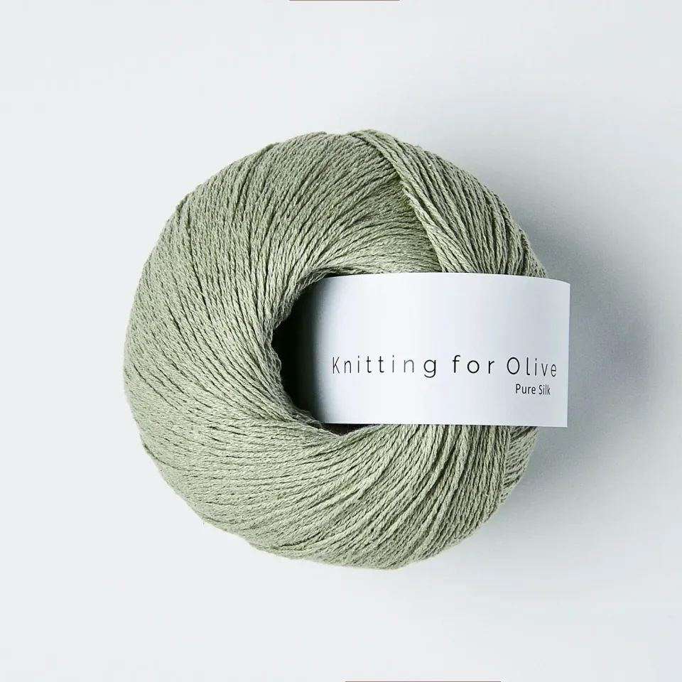 Knitting for Olive Pure Silk Seidengarn Dusty Artichoke salbei