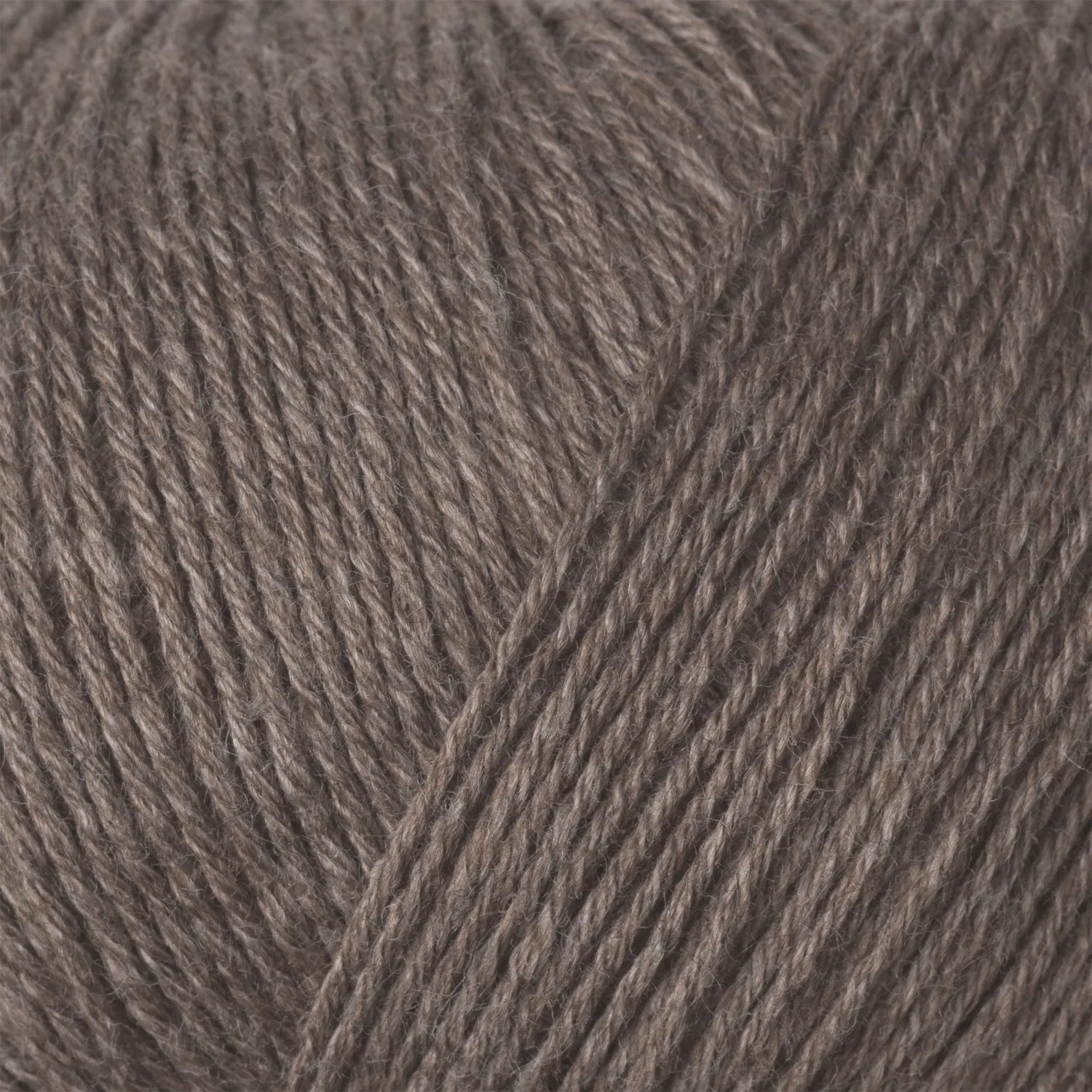 Knitting for Olive Cotton Merino Wolle Mole Braun 50g
