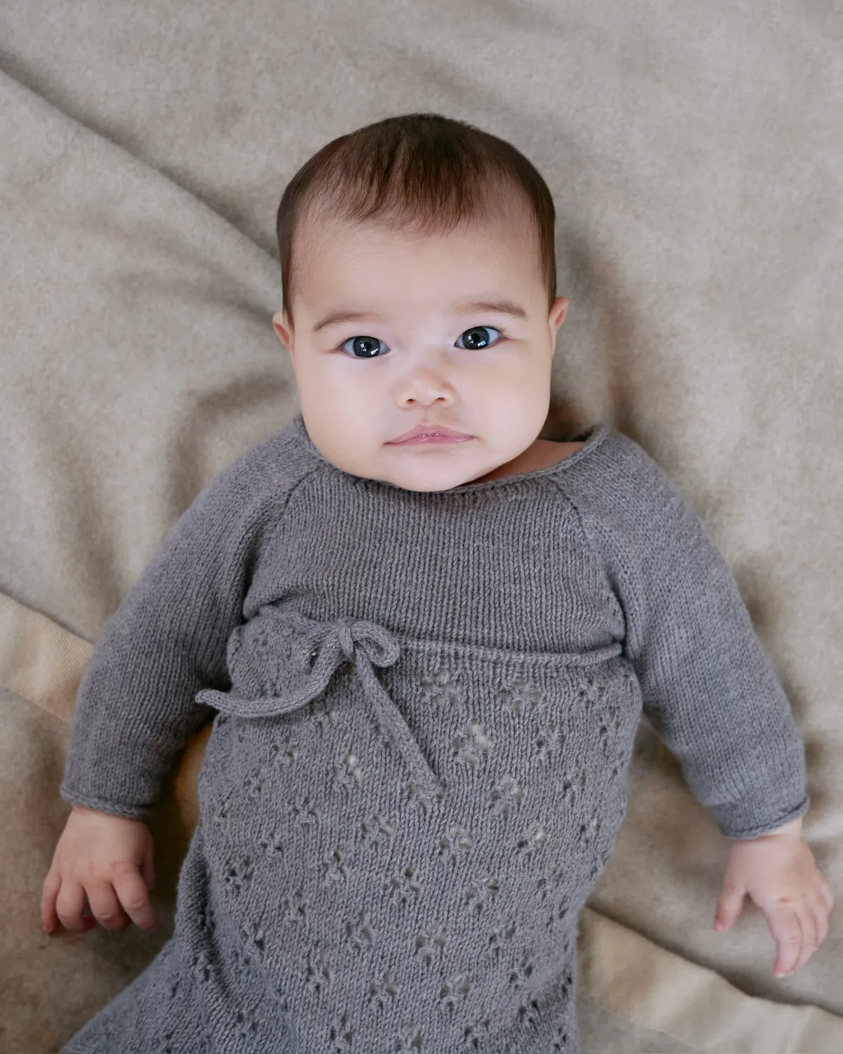 Knitting for Olive Clover Jumpsuit Strickanleitung Baby Kleemuster
