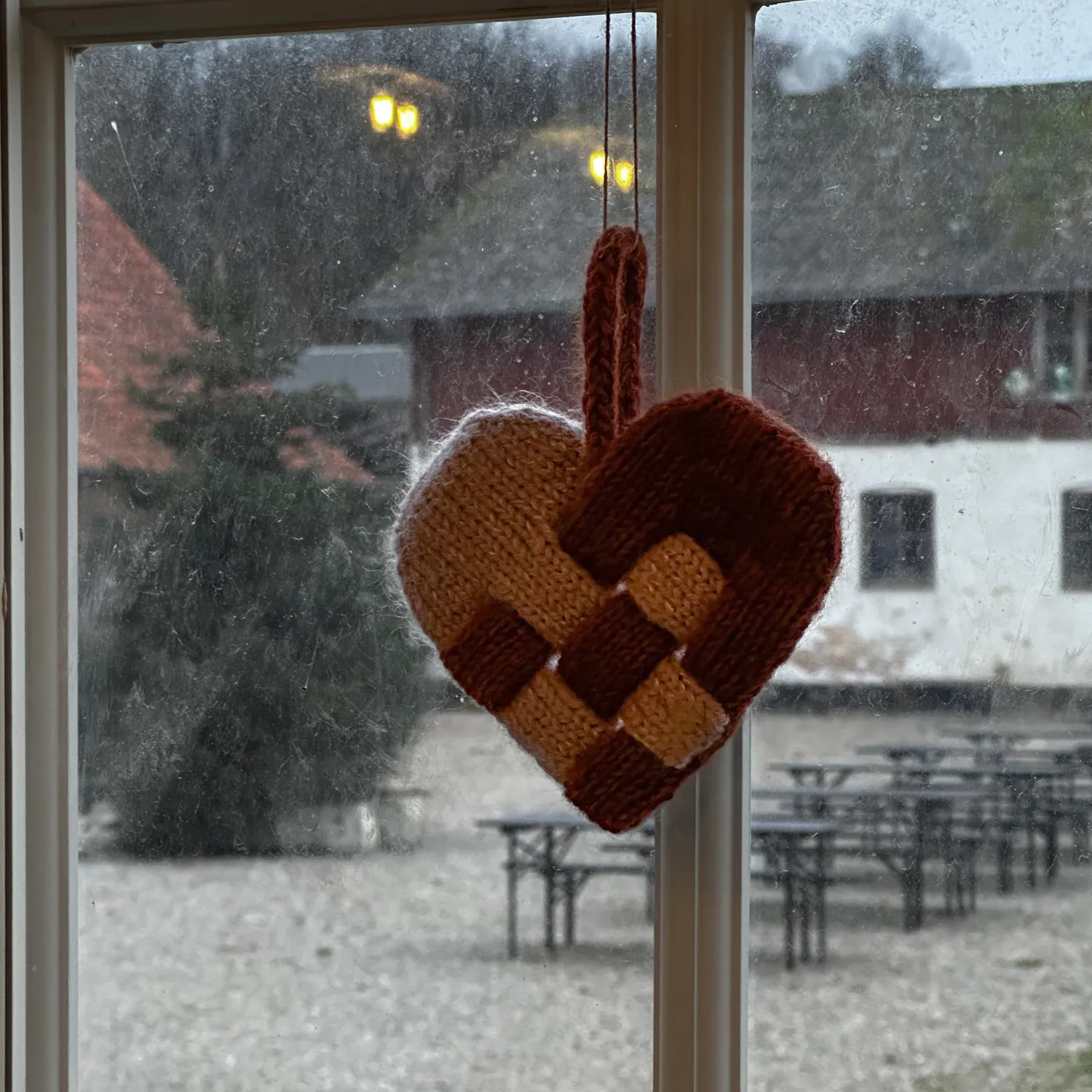 Knitting for Olive Olives Christmas Heart Anleitung Deutsch