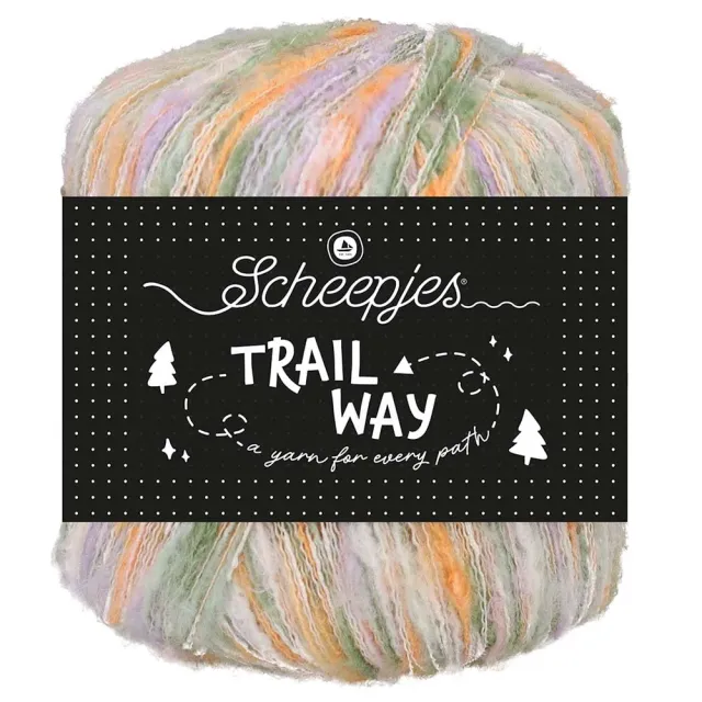 Scheepjes Trailway 007 Foxglove Strickgarn 50g lila-orange