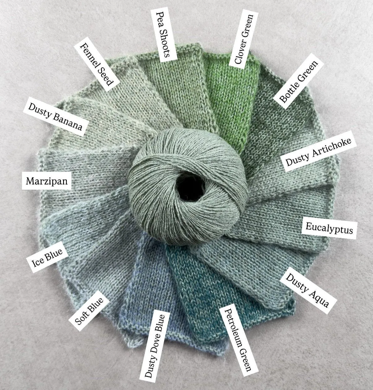 Knitting for Olive Merino Wolle Eucalyptus 50g salbei