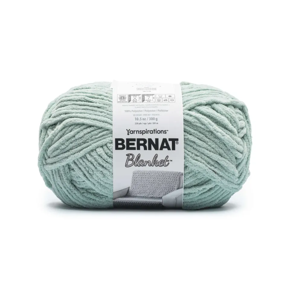 Bernat Blanket Chenillegarn 300g Polyester Deckenwolle