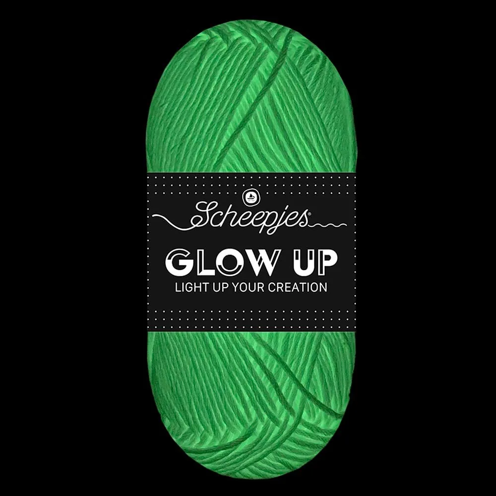 Scheepjes Glow Up Garn 1001 1x50g leuchtend