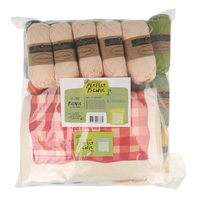 Scheepjes Cotton Create CAL2026 Häkelgarn Park 1714g reine Baumwolle
