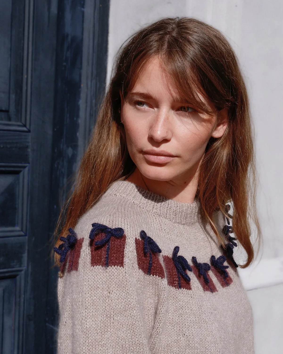 Knitting for Olive Christmas Morning Sweater Anleitung Deutsch