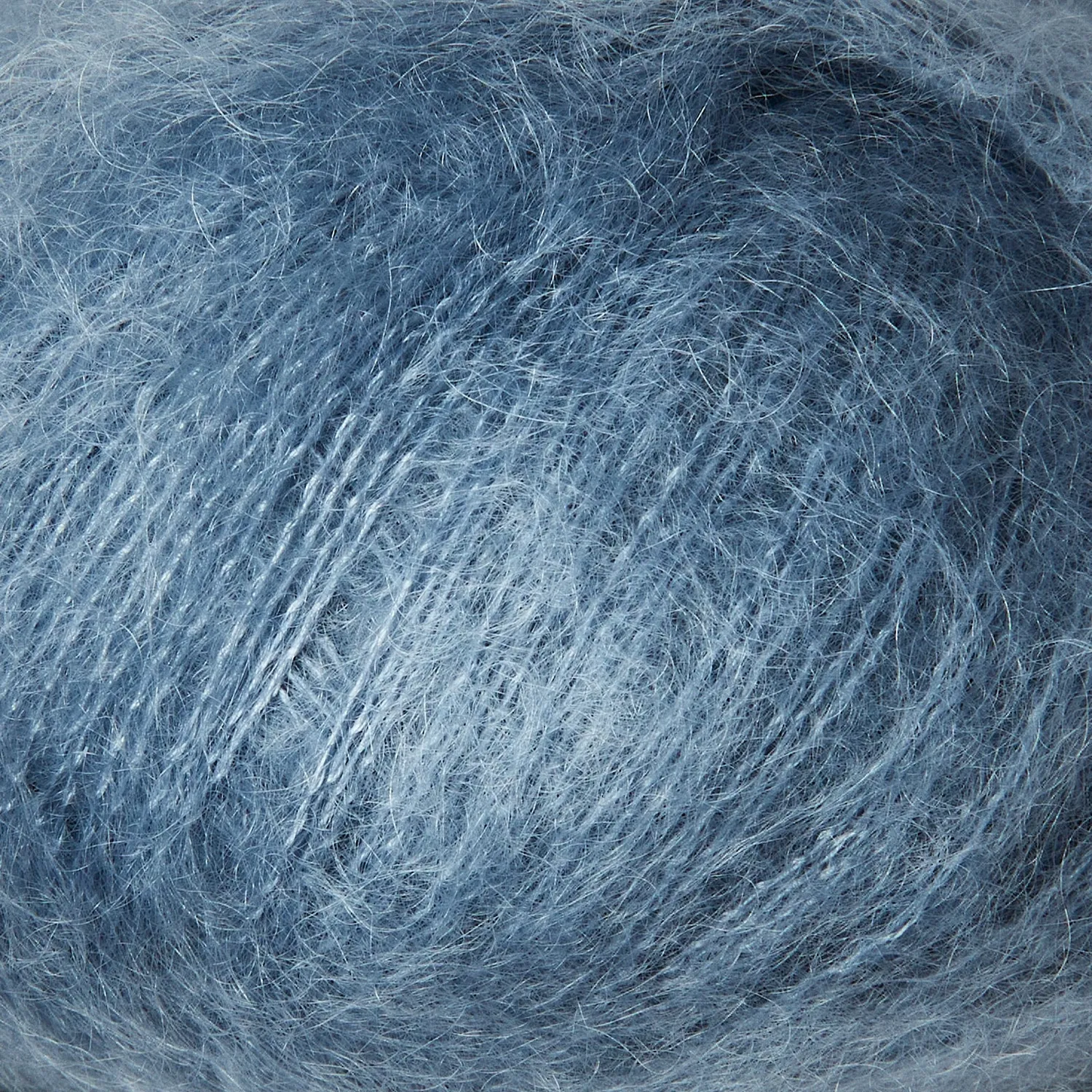 Knitting for Olive Soft Silk Mohair Wolle Dusty Dove Blue