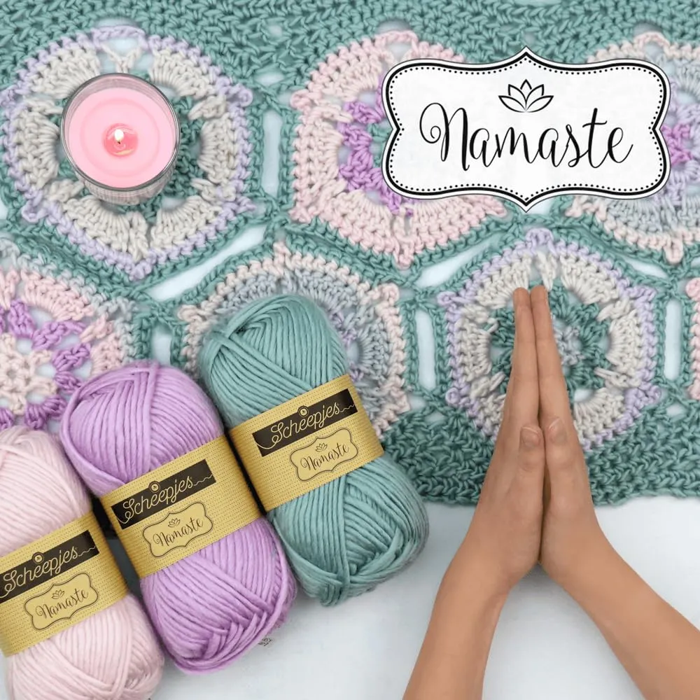 Scheepjes Namaste 621 Happy Baby Wolle 1x100g Wolle-Acryl