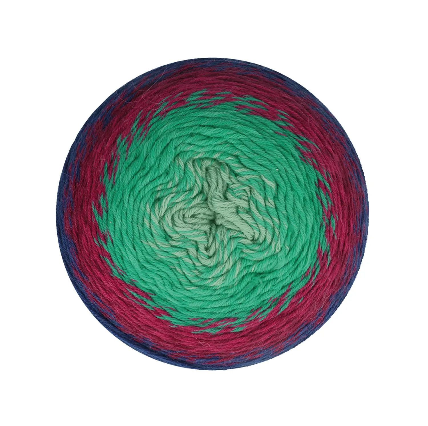 Scheepjes Whirligig 209 Bobbel Plum to Red Alpaka